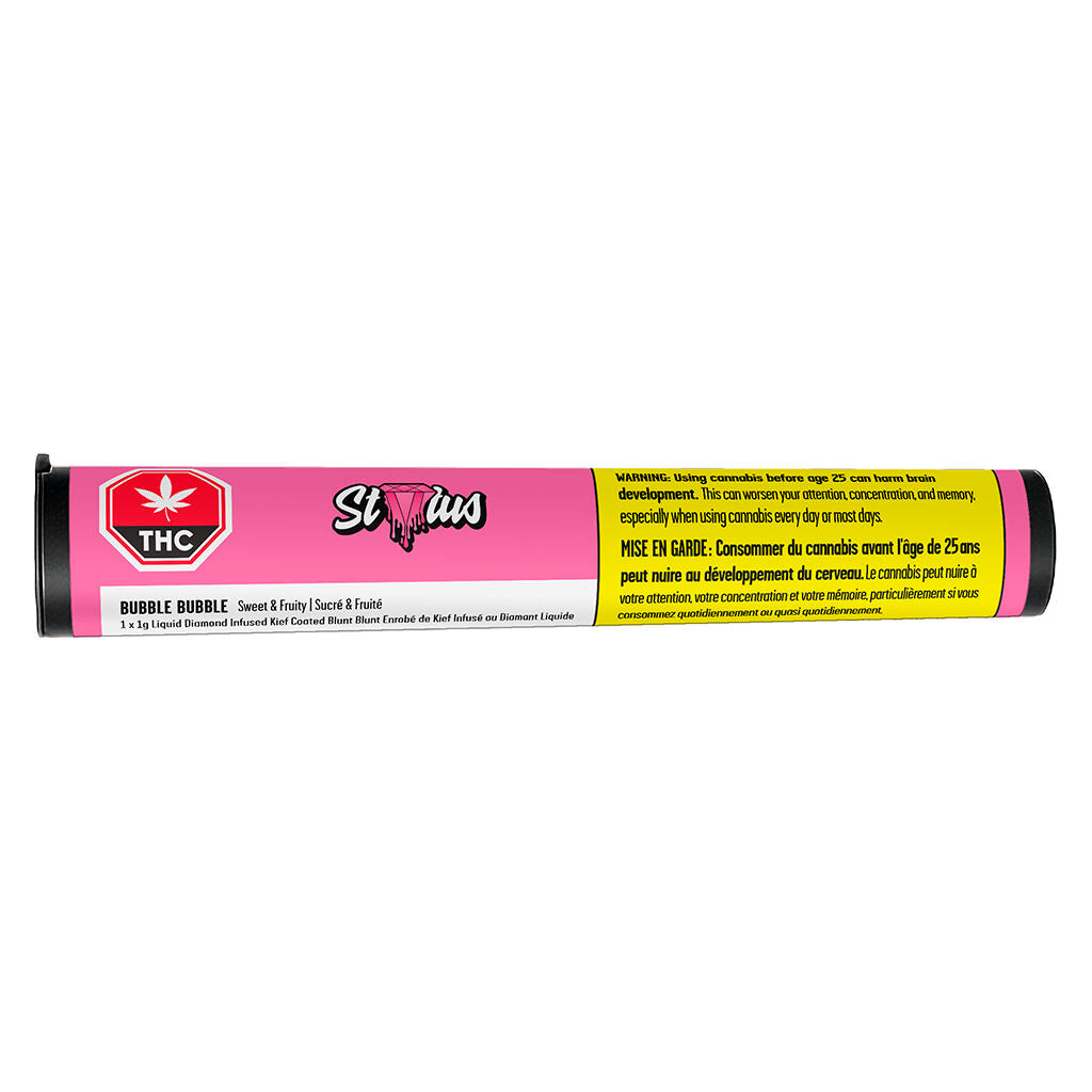 Bubble Bubble Liquid Diamond Infused Kief Coated Blunt - 