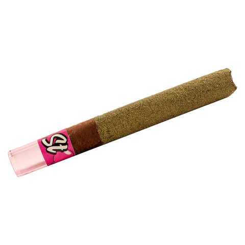 Photo Bubble Bubble Liquid Diamond Infused Kief Coated Blunt