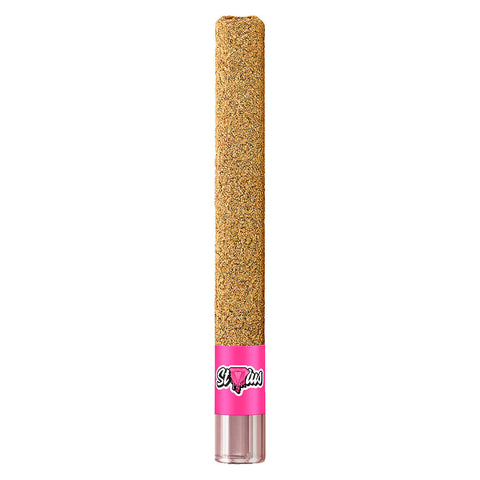 Photo Bubble Bubble Liquid Diamond Infused Kief Coated Blunt