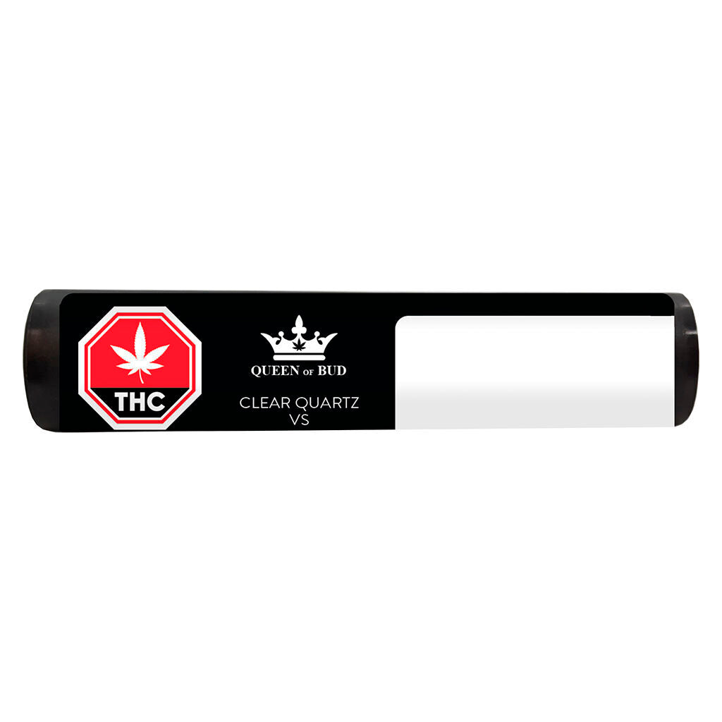 Clear Quartz Vs Black Obsidian Diamond Infused Pre-roll