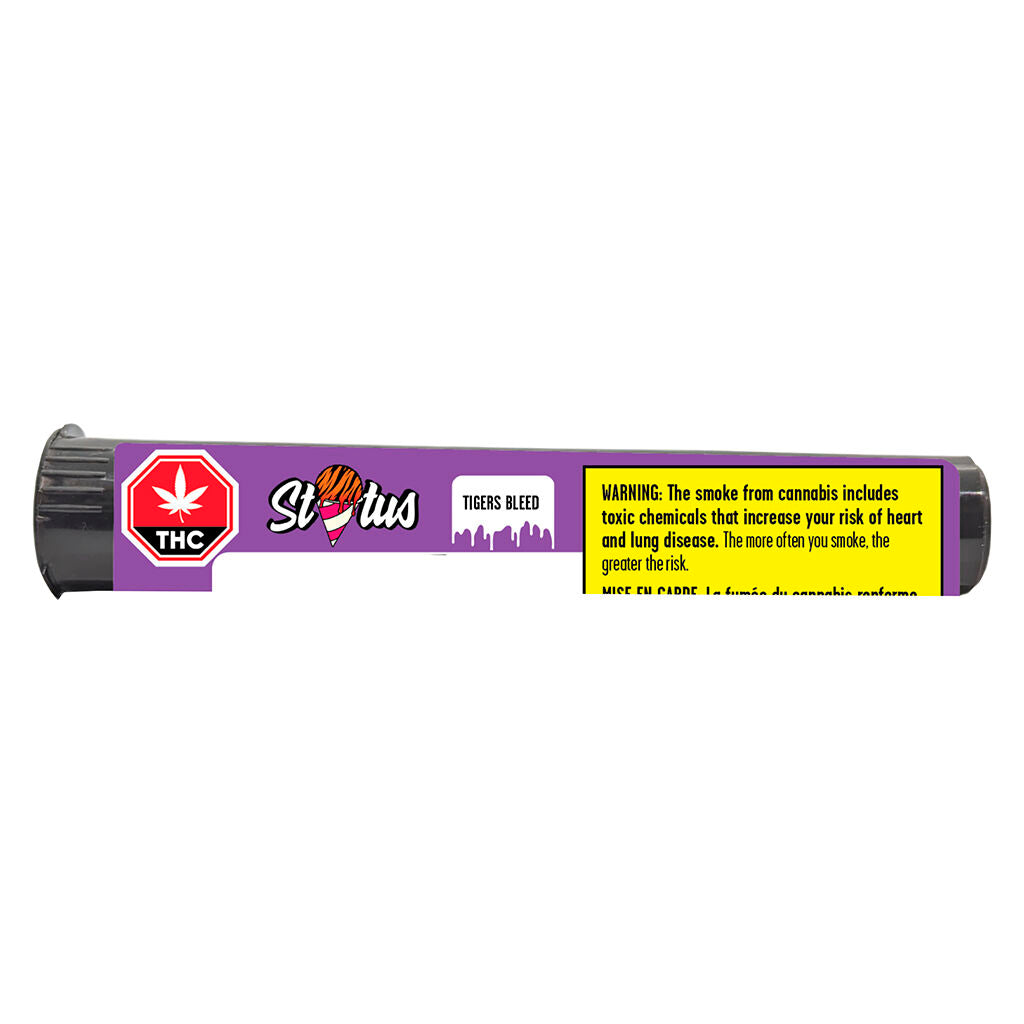 Tigers Bleed Liquid Diamond Infused Kief Coated Blunt - 