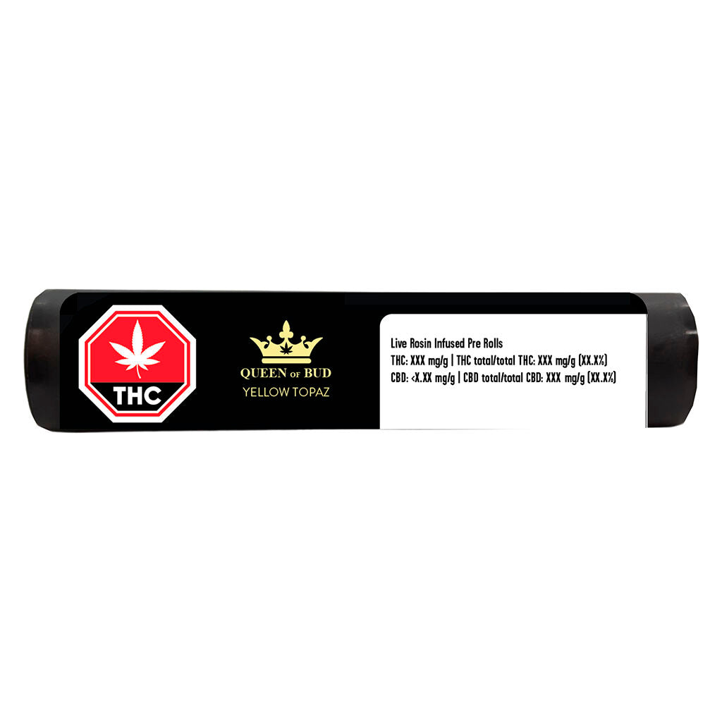 Yellow Topaz Live Rosin Mango Honey Infused Pre-Roll - 