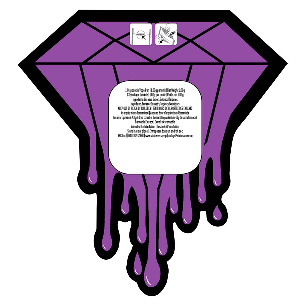 Grape Blast Liquid Diamond Disposable - 