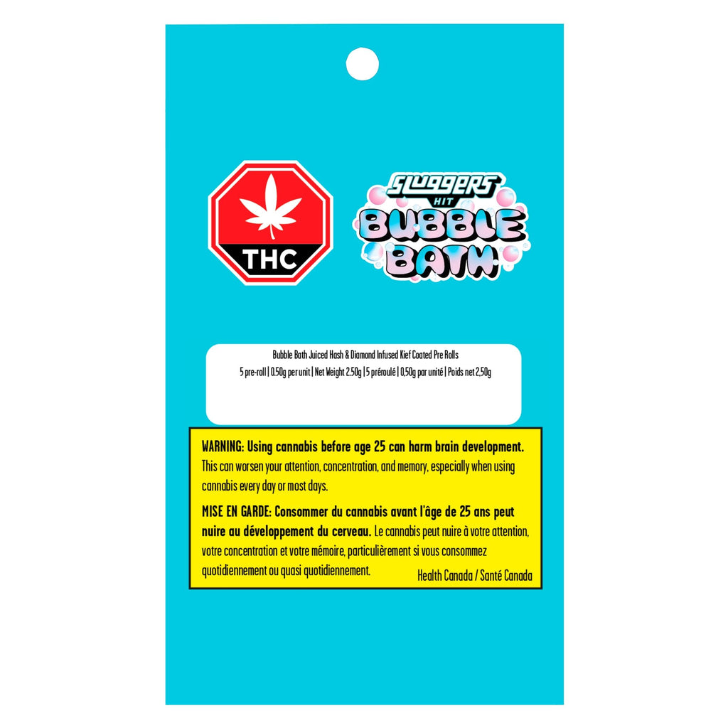 Bubble Bath Juiced Hash & Diam Infused Kief Coated Pre-Roll - 