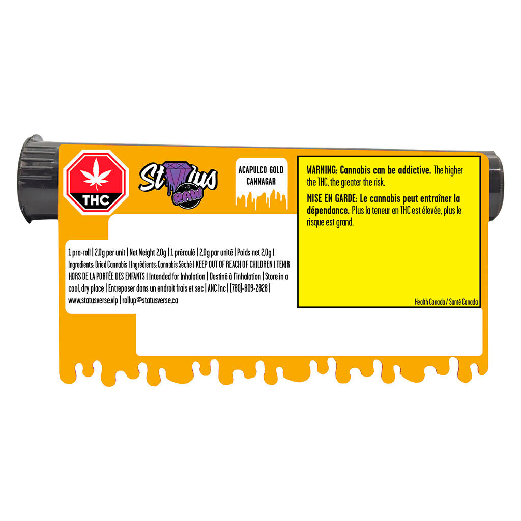 Acapulco Gold Cannagar Pre-Roll - 