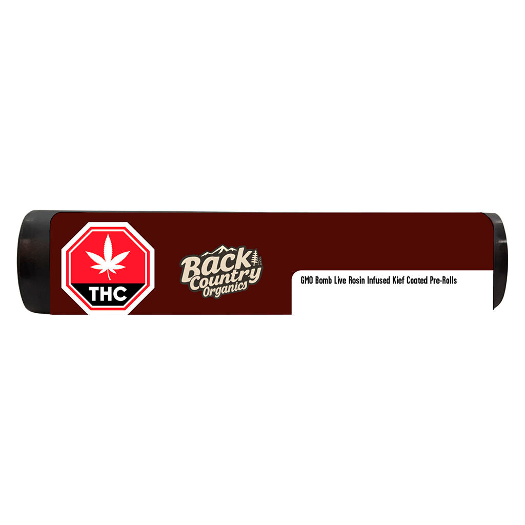 GMO Bomb Rosin Infused Kief Coated Pre-Roll