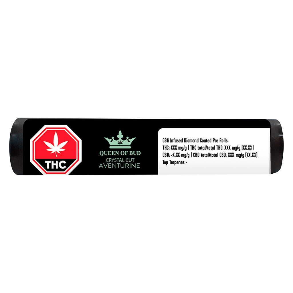 Crystal Cut Aventurine Infused Pre-Roll - 