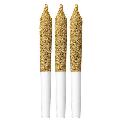 Photo Blue Razz Cranked Liquid Diamond + Kief Coated Pre-Roll