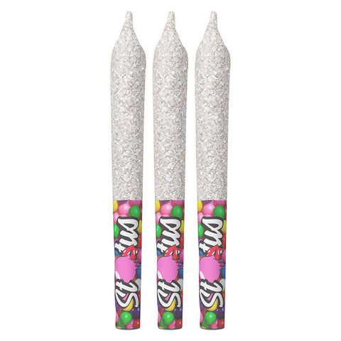 Photo Bubble Bubble Liquid Diamond Infused&Diamond Coated Pre-Roll