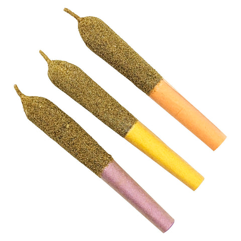 Photo DISCOVERY FLIGHT Live Rosin Infused Kief Coated Pre-Roll