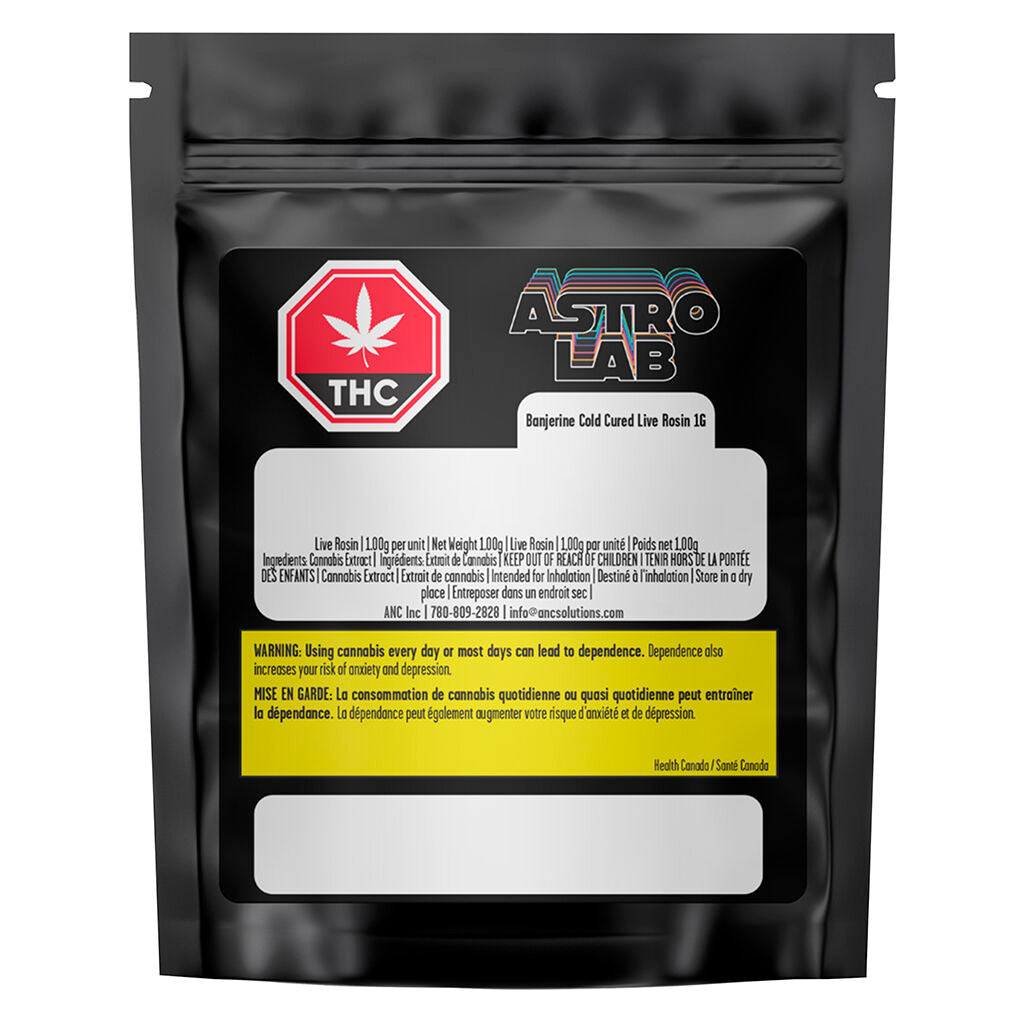 Banjerine Cold Cured Live Rosin - 