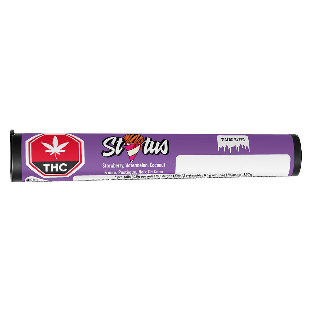 Tiger's Bleed Liquid DIamond Infused&Diamond Coated Pre-Roll - 