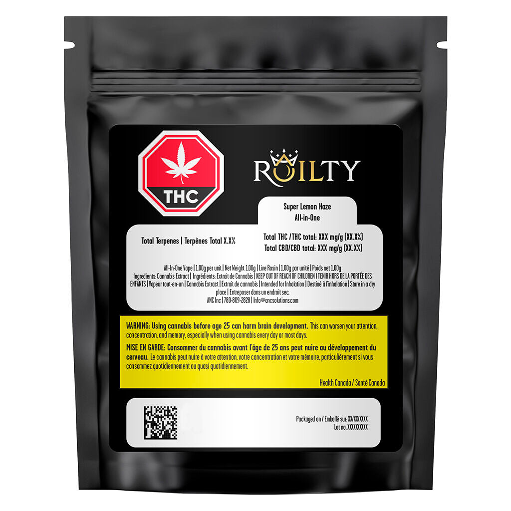 Super Lemon Haze Live Resin All In One - 