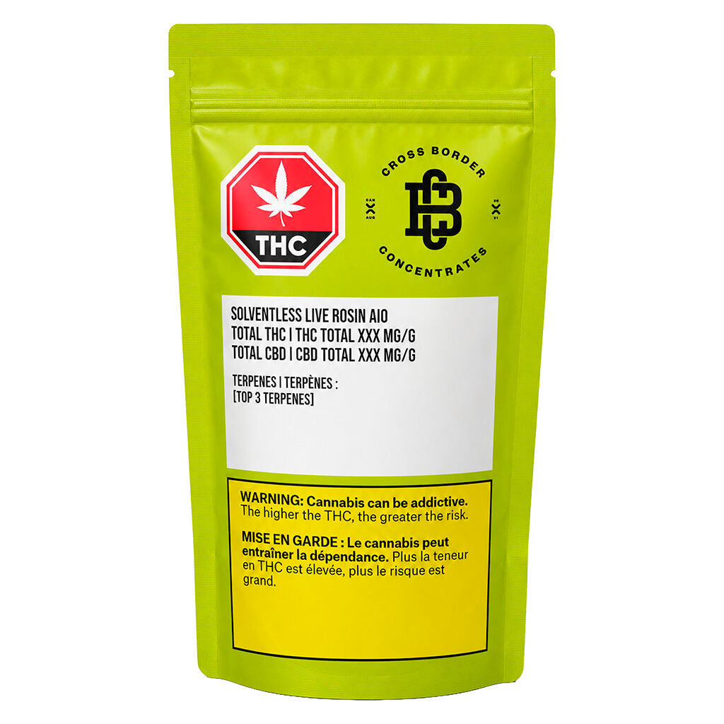 Solventless Live Rosin AIO - 