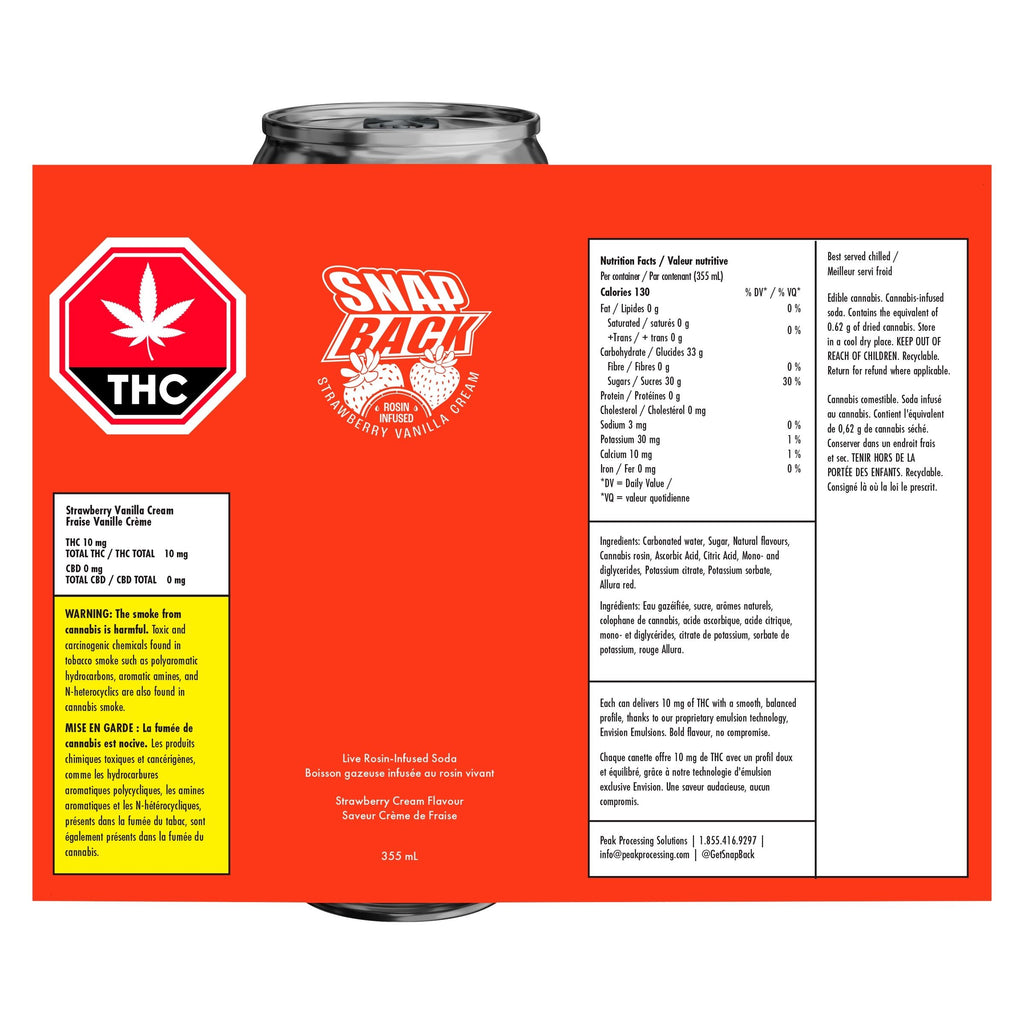 Rosin-Infused Strawberry Vanilla Cream - 