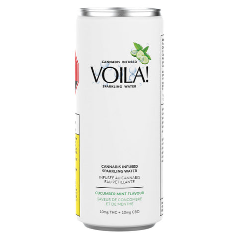 Cucumber & Mint Cannabis-Infused Sparkling Water Photo
