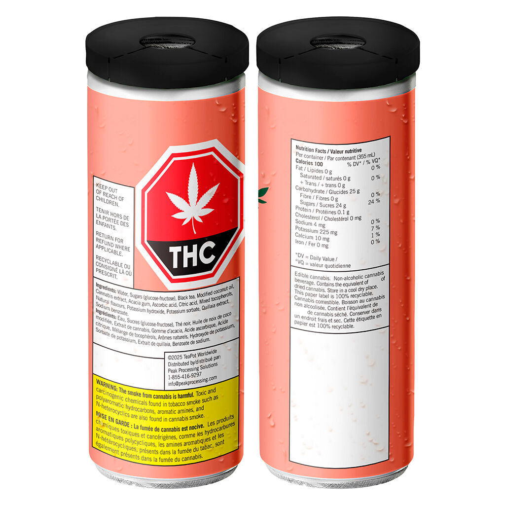 Rosin Infused Peach Black Tea - 