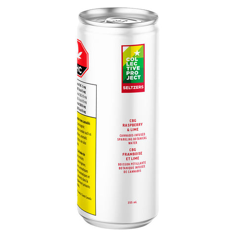 Photo CBG Raspberry & Lime Sparkling Botanical Water