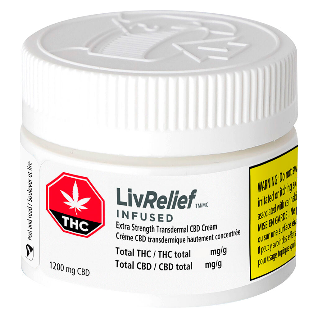 CBD 1200 Extra Strength Transdermal Cream - 