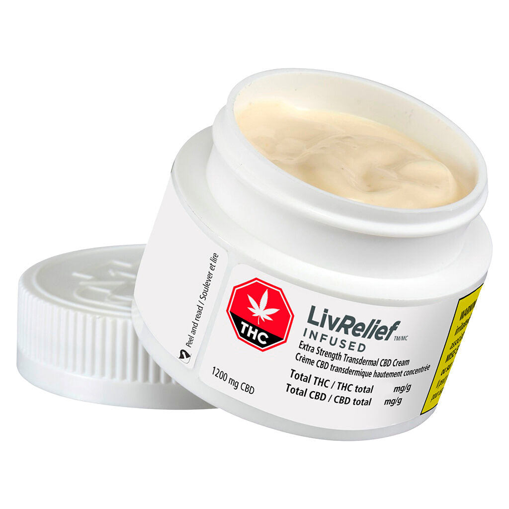 CBD 1200 Extra Strength Transdermal Cream - 