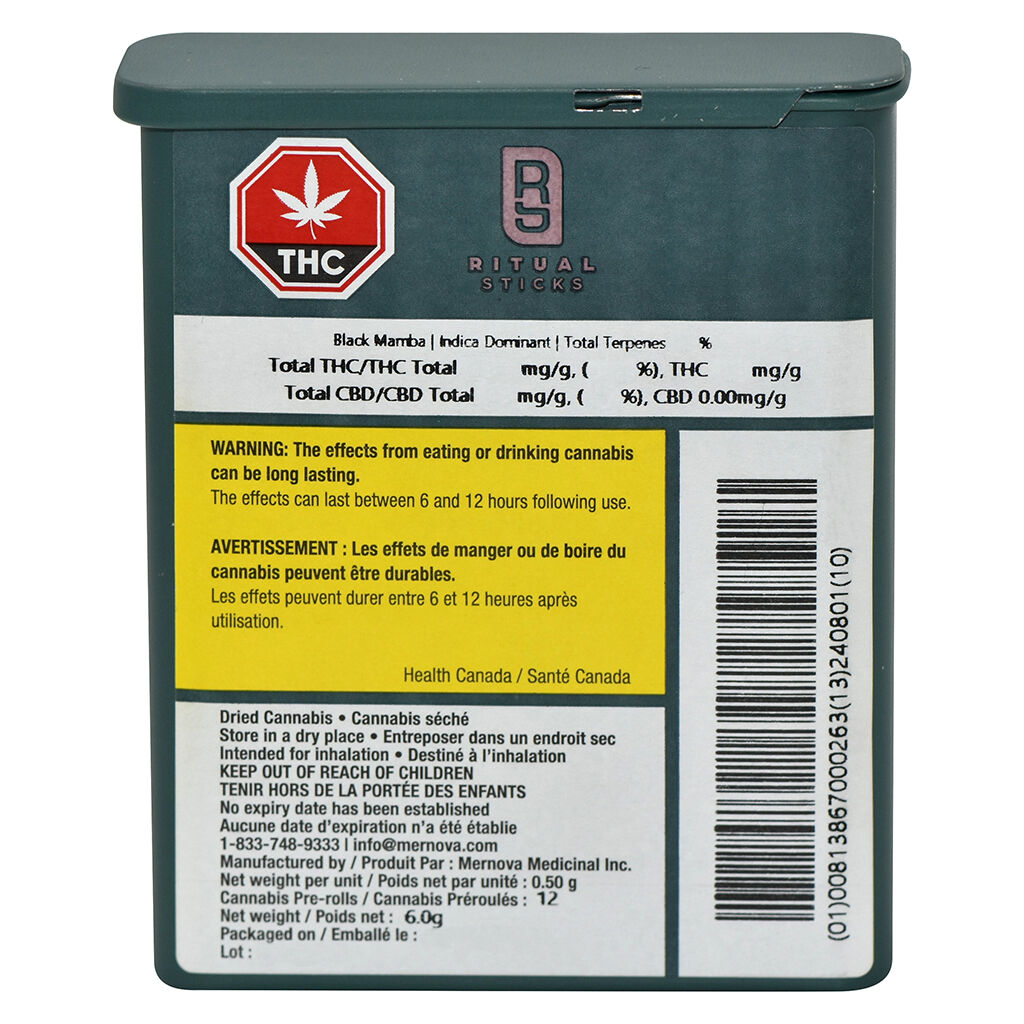 Black Mamba Pre-Roll