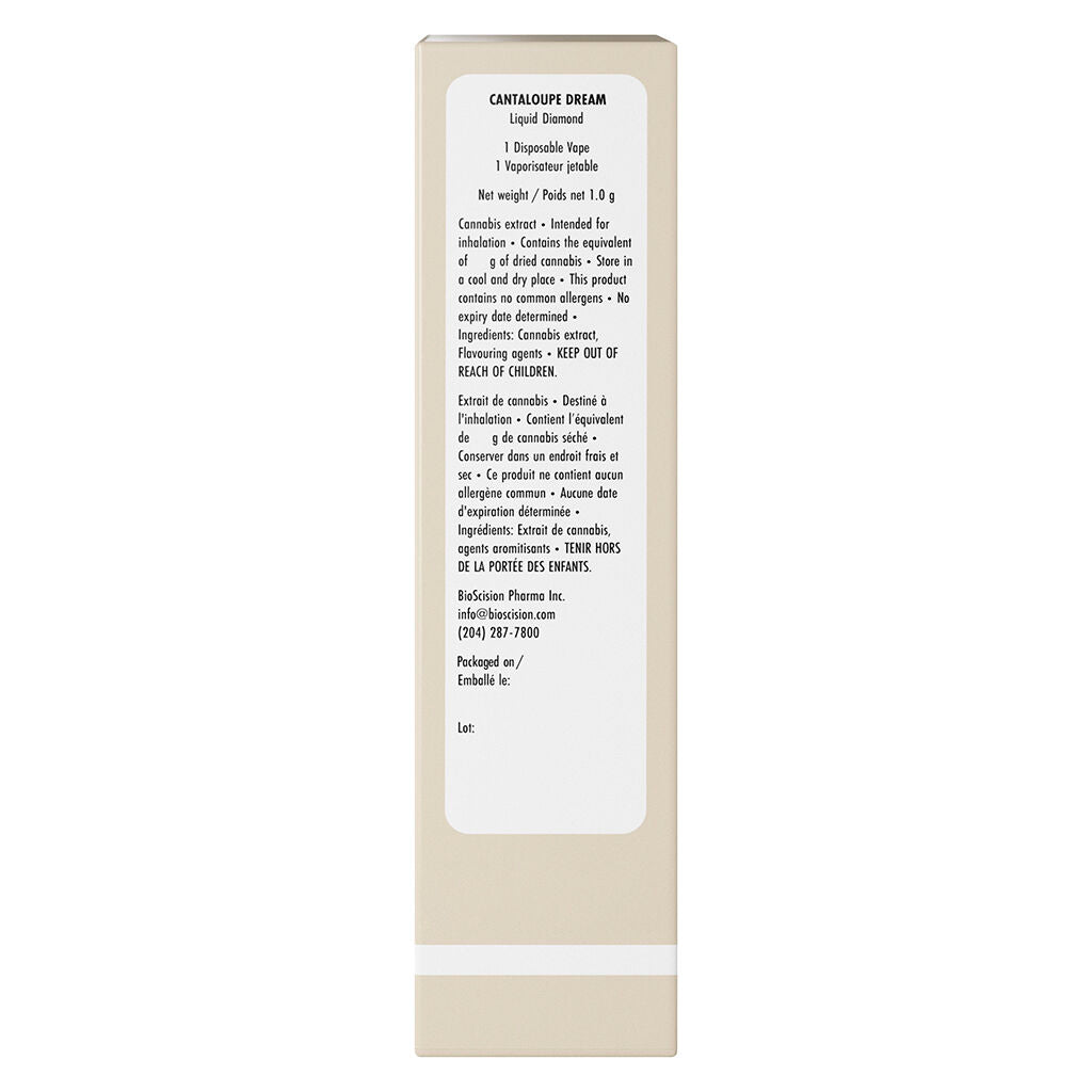 Cantaloupe Dream - Liquid Diamond Disposable - 