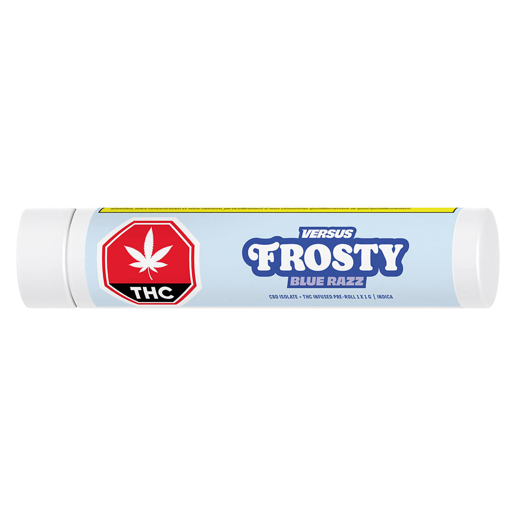 Frosty Blue Razz THC/CBD Infused Pre-Roll - 