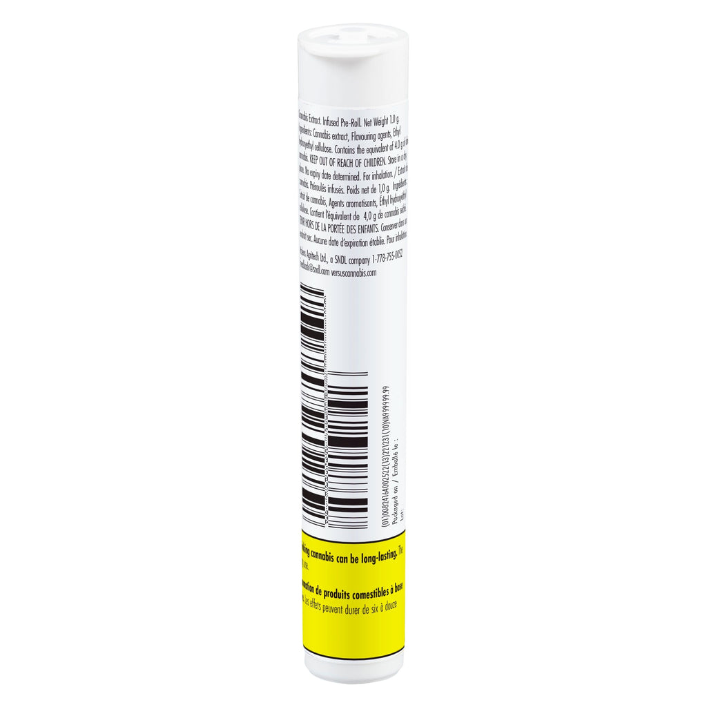 Frosty Blue Razz THC/CBD Infused Pre-Roll - 