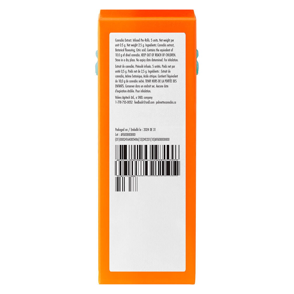 Peach Sour Squad Infused Pals Pre-Roll - 