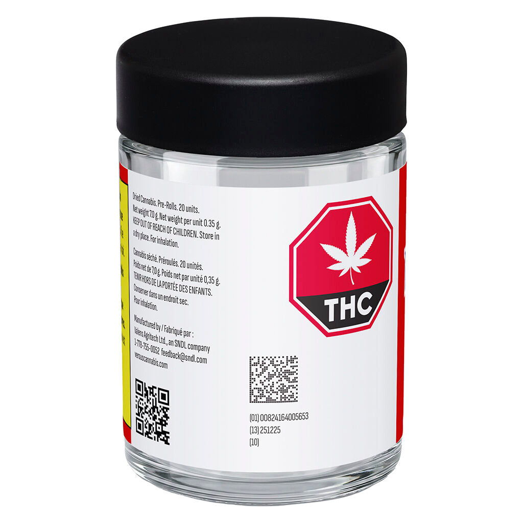 Indica Jar of Js Pre-Roll