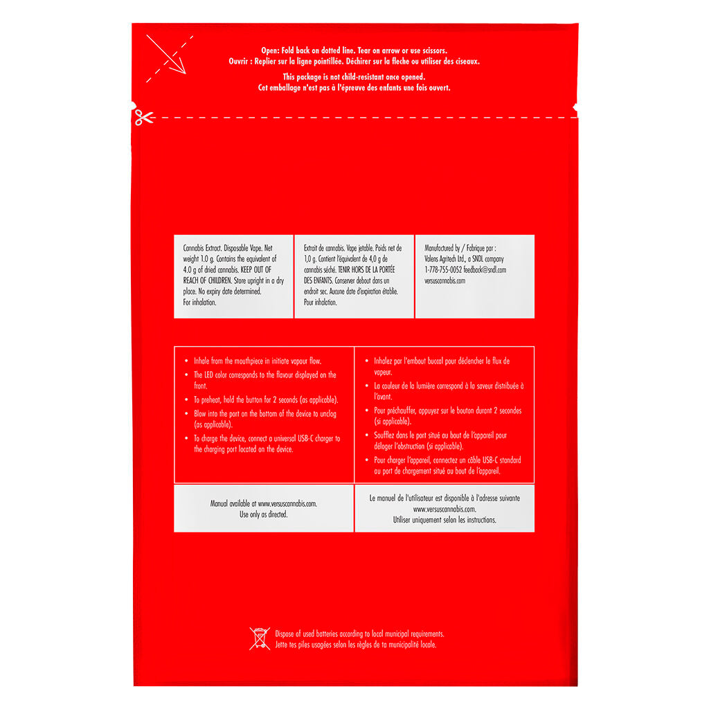 Duel White Widow FS Vs Cherry Smokakola 2-in-1 Disposable - 