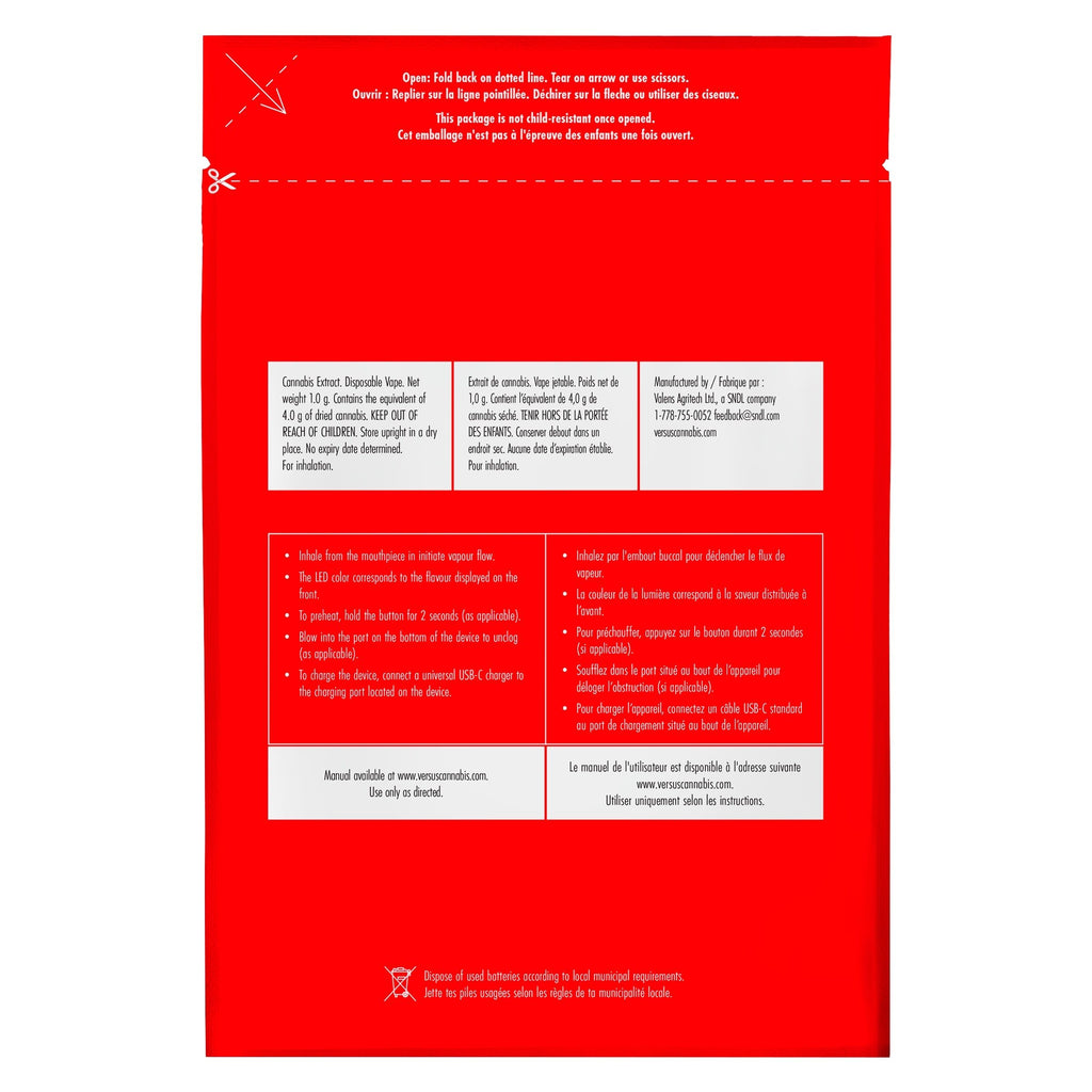 DUEL GSC FS vs Tropic OG Diamonds 2-in-1 Disposable Vape - 