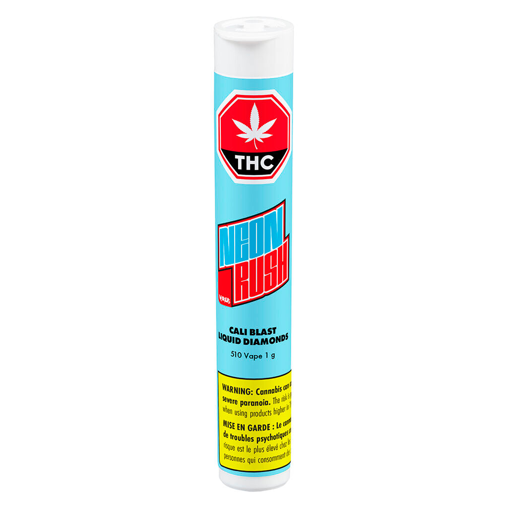 Neon Rush Cali Blast Liquid Diamonds 510 Vape Cartridge - 