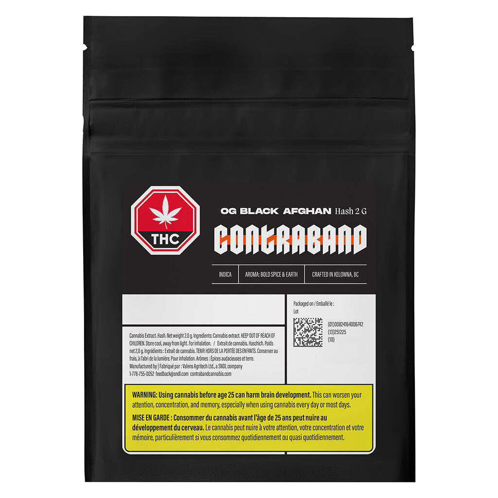 OG Black Afghan Hash - 