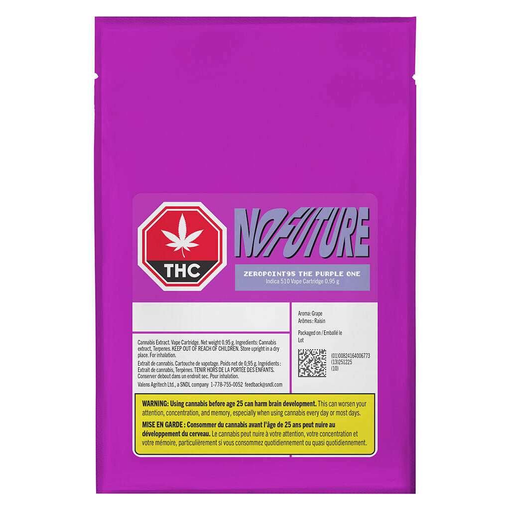 ZeroPoint95 - The Purple One 510 Thread Cartridge - 