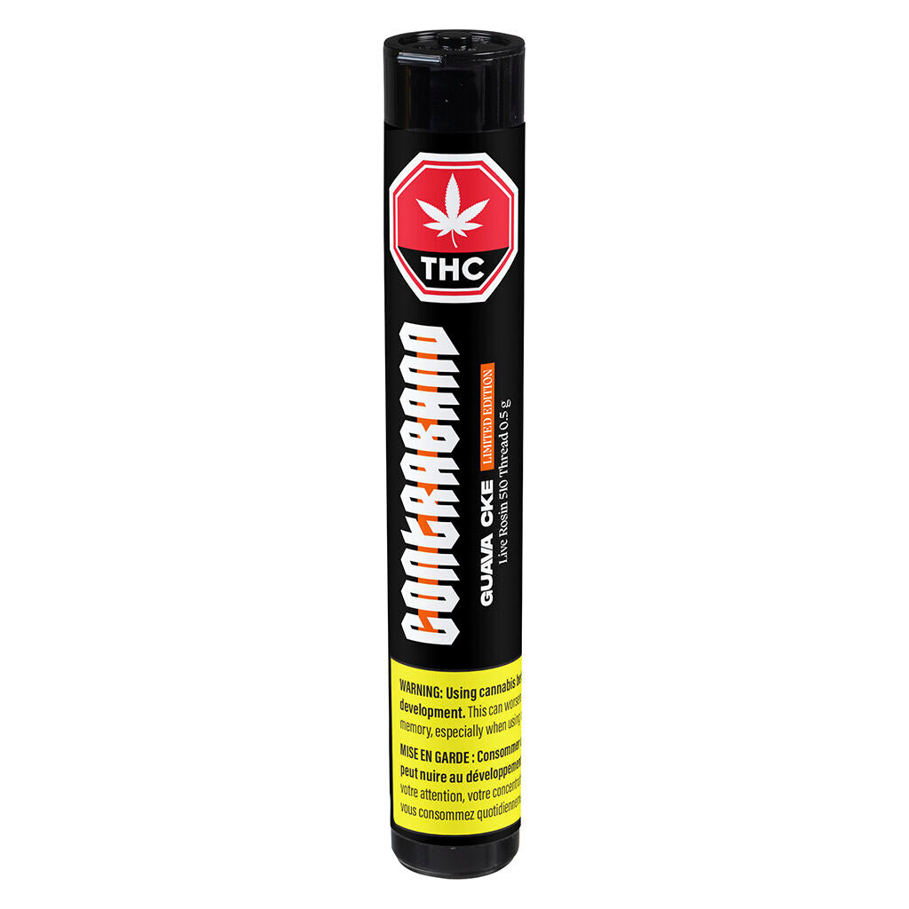 Contraband Live Rosin Guava CKE 510 Thread Cartridge - 