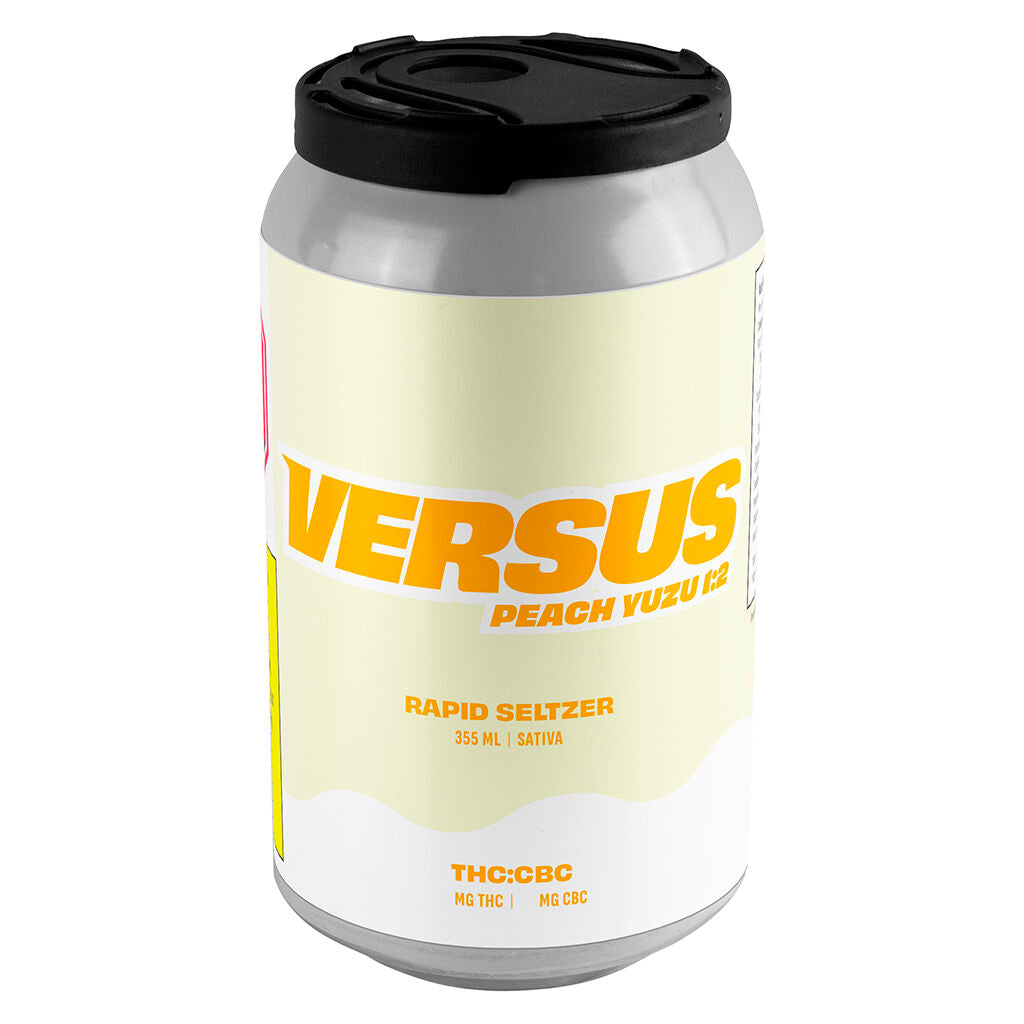 Peach Yuzu 1:2 THC/CBC Rapid Seltzer - 