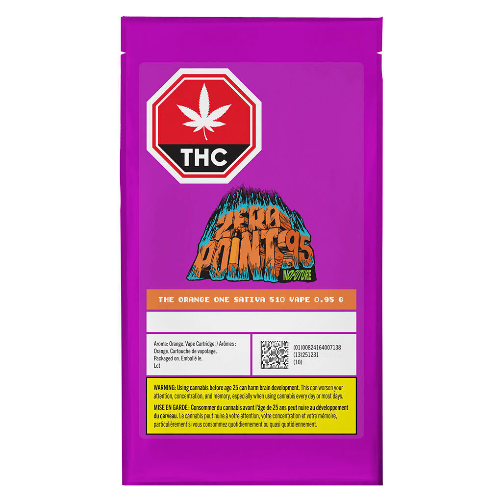 ZeroPoint95 - The Orange One 510 Thread Cartridge - 
