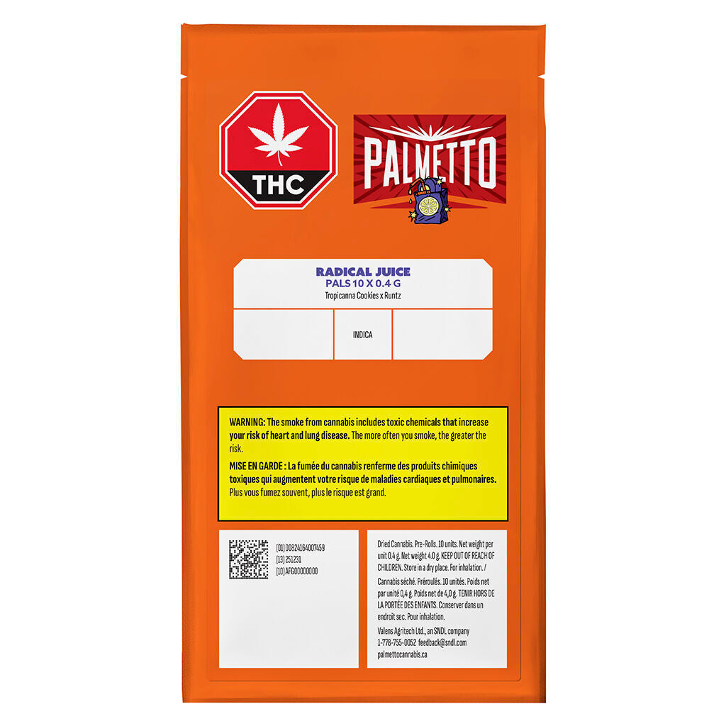 Radical Juice PALS Pre-Roll - 