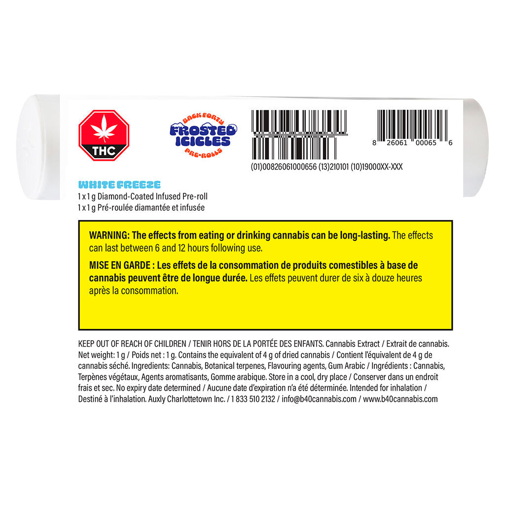 Frosted Icicles White Freeze Infused Pre-Roll - 