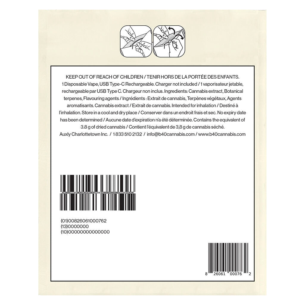 Strawberry Pink All-in-one Vape - 