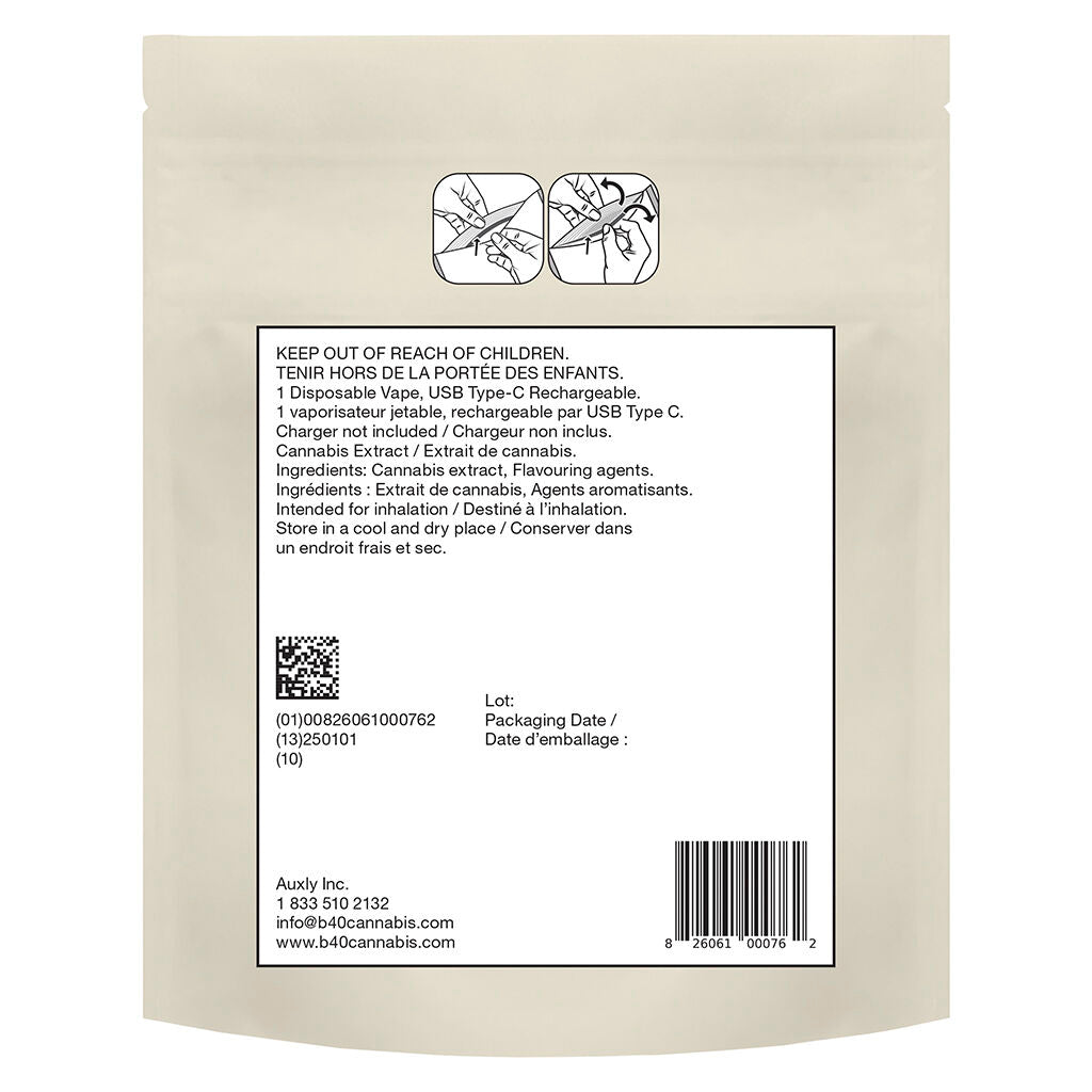 Strawberry Pink All-in-one Vape - 