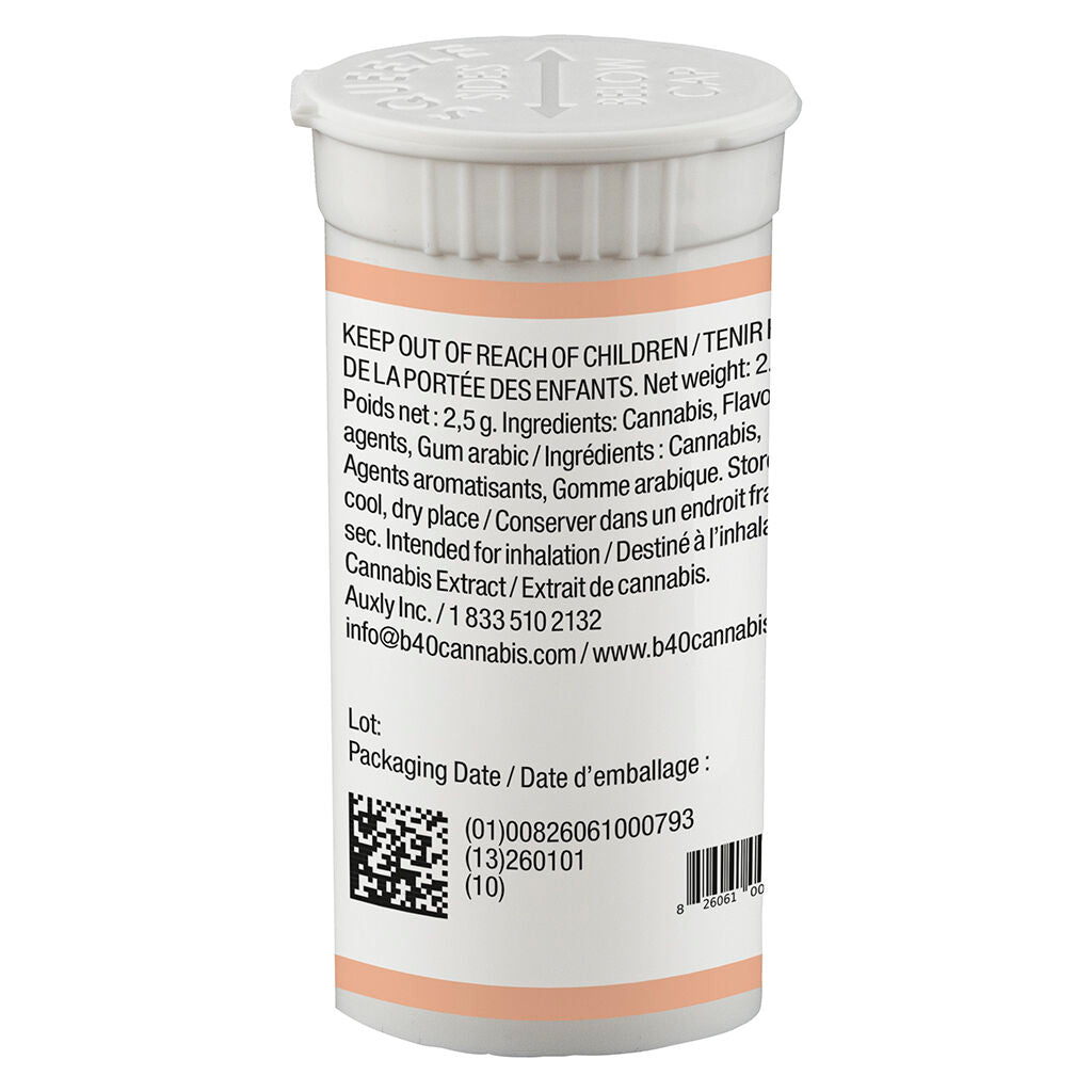 Frosted Icicles Infused Pre-Roll - Peach Lemonade - 