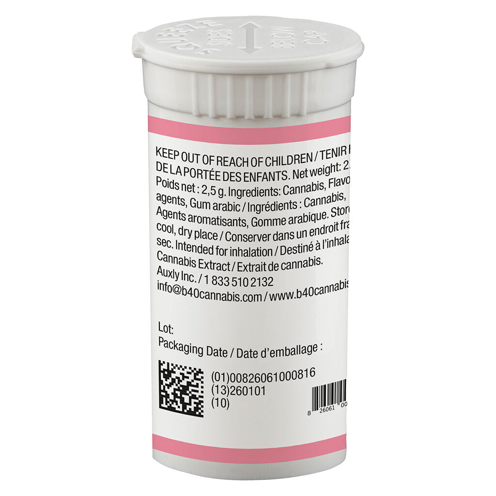 Frosted Icicles Infused Pre-Roll - Strawberry Pink - 