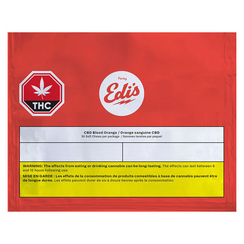 Photo Edi's CBD Blood Orange Soft Chews