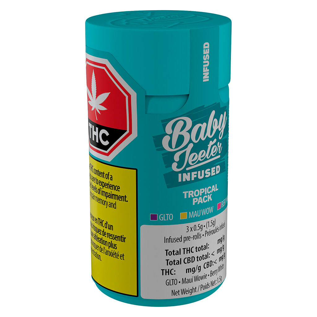 Baby Jeeter Infused Tropical Pack Pre-Roll - 