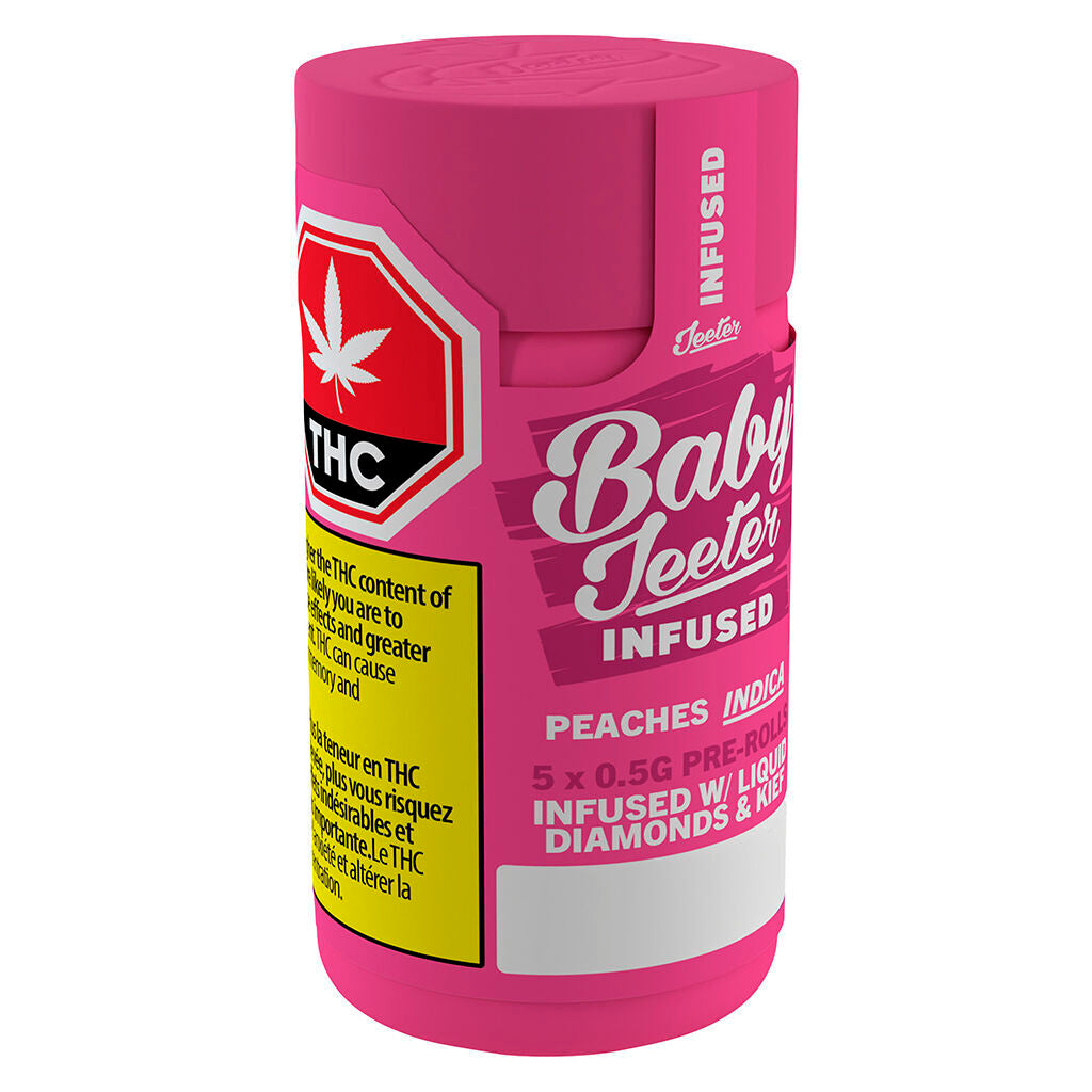 Baby Jeeter Peaches Infused Pre-Roll - 