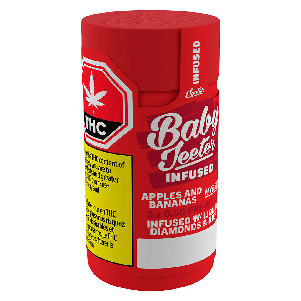 Baby Jeeter Apples and Bananas Infused Pre-Roll - 