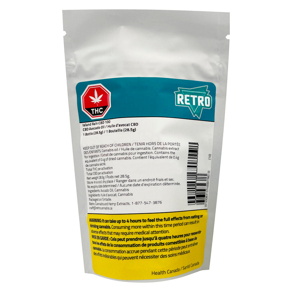 Retro Island Rain High CBD Oil - 