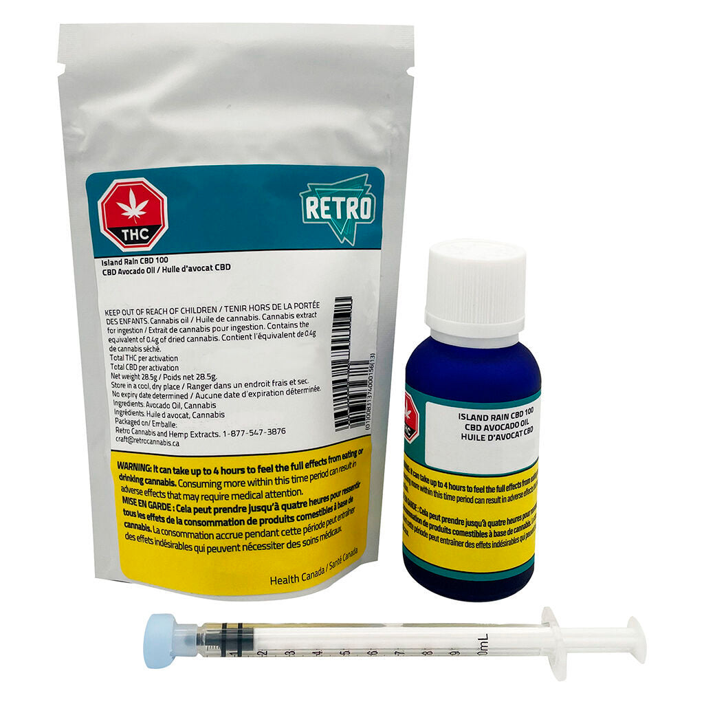 Retro Island Rain High CBD Oil - 